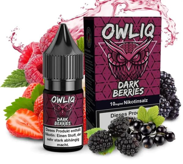 OWLIQ - Dark Berries - Nikotinsalz Liquid - 10mg