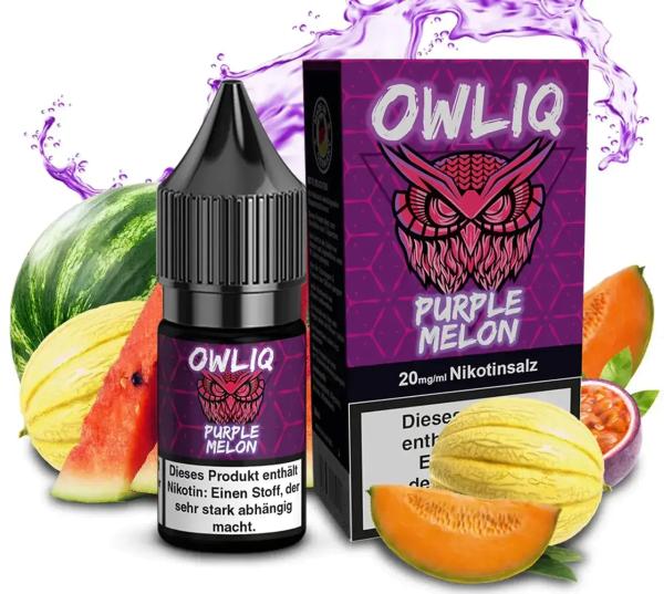 OWLIQ - Purple Melon - Nikotinsalz Liquid - 20mg