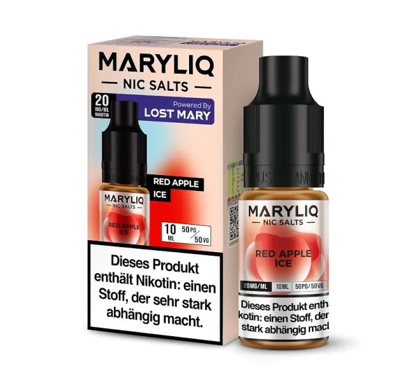 MARYLIQ - Red Apple Ice - Nikotinsalz Liquid 20mg