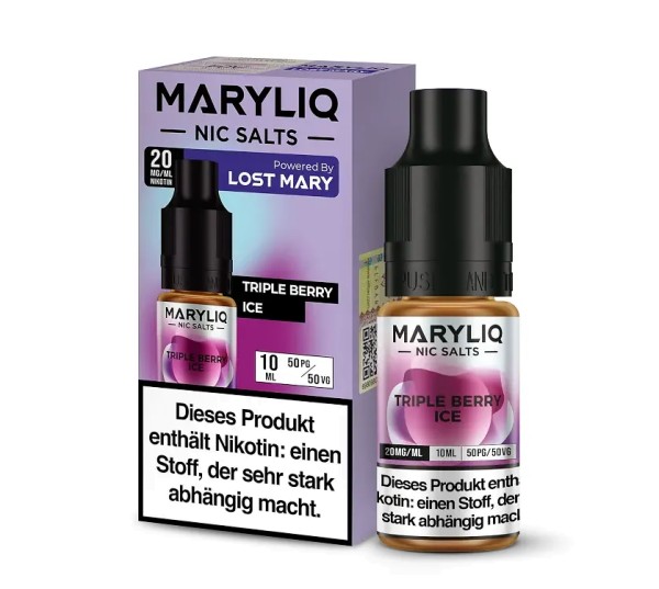 MARYLIQ - Triple Berry Ice - Nikotinsalz Liquid 20mg