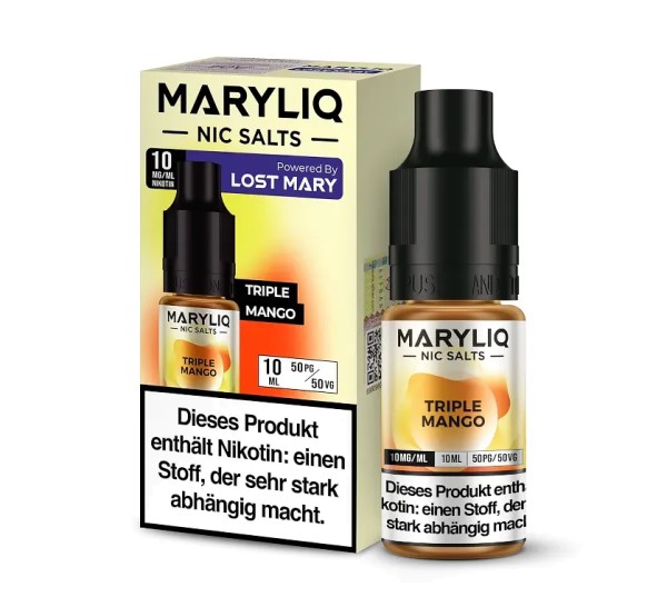 MARYLIQ - Triple Mango - Nikotinsalz Liquid 10mg