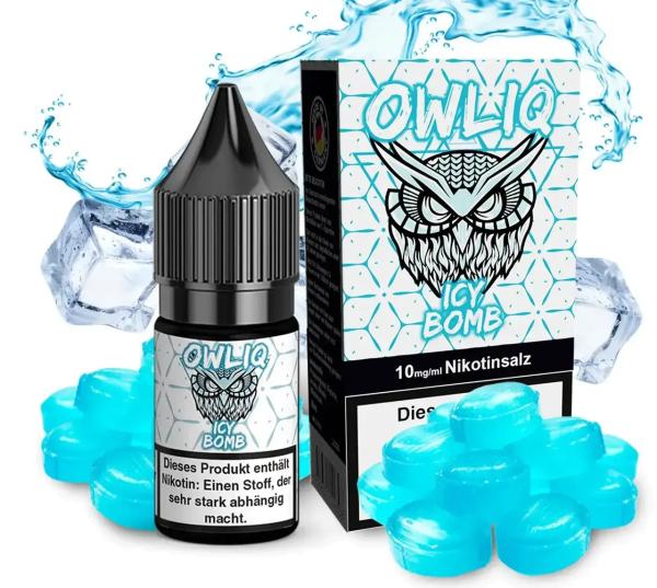 OWLIQ - Icy Bomb - Nikotinsalz Liquid - 10mg