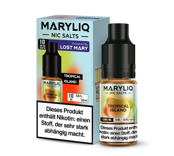 MARYLIQ - Tropical Island - Nikotinsalz Liquid 10mg