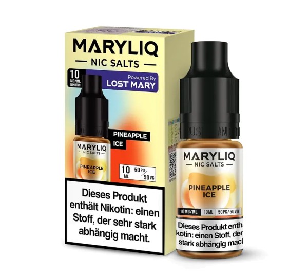 MARYLIQ - Pineapple Ice - Nikotinsalz Liquid 10mg