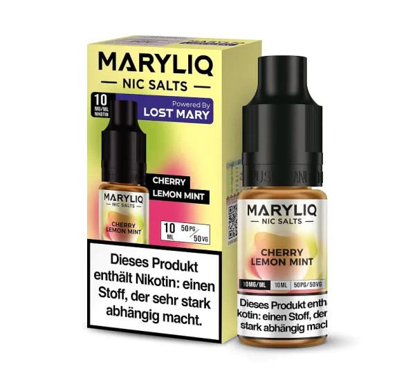 MARYLIQ - Cherry Lemon Mint - Nikotinsalz Liquid 10mg