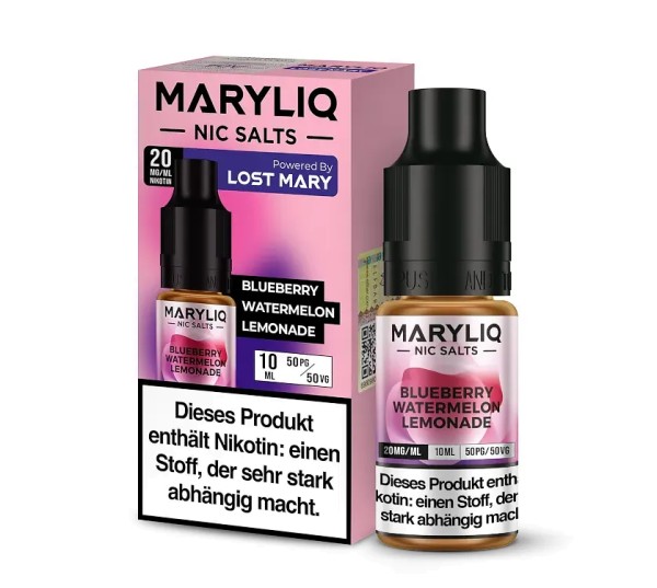 MARYLIQ - Blueberry Watermelon Lemonade - Nikotinsalz Liquid 20mg