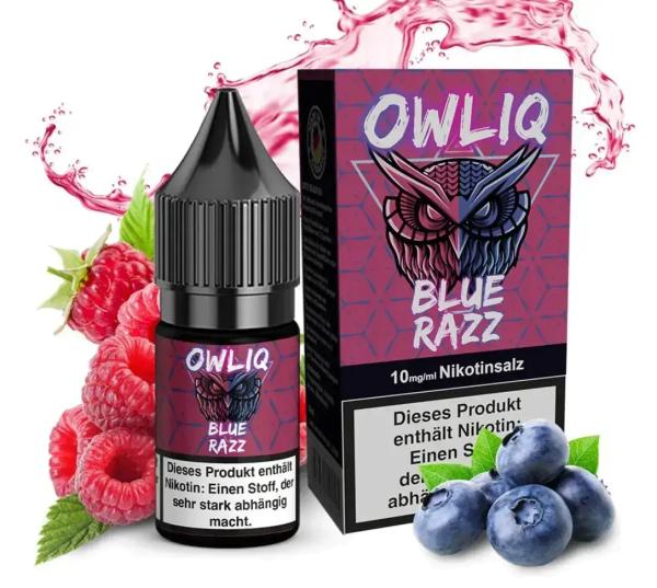 OWLIQ - Blue Razz - Nikotinsalz Liquid - 10mg