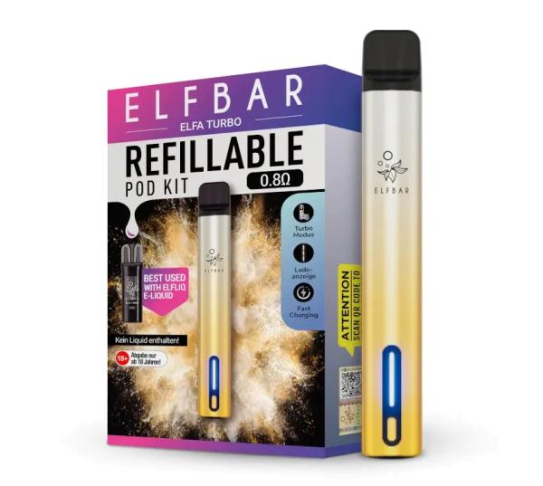 Elfbar Elfa Turbo Kit Aurora Gold