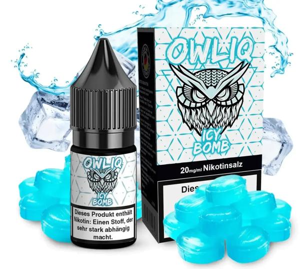 OWLIQ - Icy Bomb - Nikotinsalz Liquid - 20mg