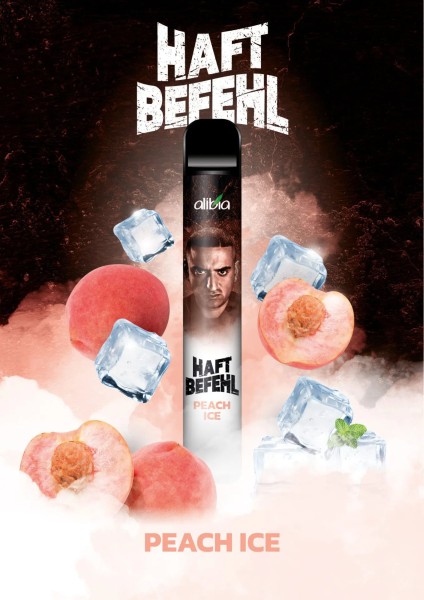 Haftbefehl Vape - Peach Ice - Einweg E-Zigarette - 20mg/ml