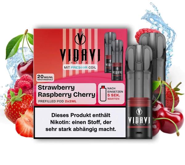 Vidavi - Strawberry Raspberry Cherry - Prefilled Pod