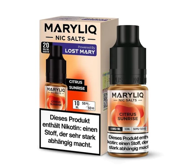 MARYLIQ - Citrus Sunrise - Nikotinsalz Liquid 20mg