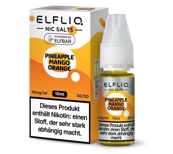 ELFLIQ - Pineapple Mango Orange - Nikotinsalz Liquid 10 mg/ml