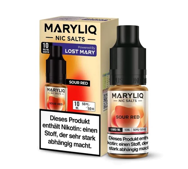 MARYLIQ - Sour Red - Nikotinsalz Liquid 10mg